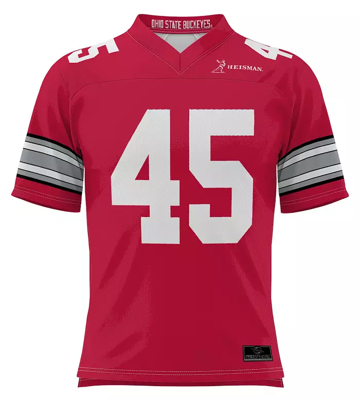 ProSphere Youth Ohio State Buckeyes Archie Griffin #45 Red Heisman Jersey 2 ProSphere Youth Ohio State Buckeyes Archie Griffin #45 Red Heisman Jersey