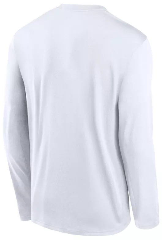 Nike Men's Duke Blue Devils White Dri-FIT Shoot Long Sleeve T-Shirt 2 Nike Men's Duke Blue Devils White Dri-FIT Shoot Long Sleeve T-Shirt