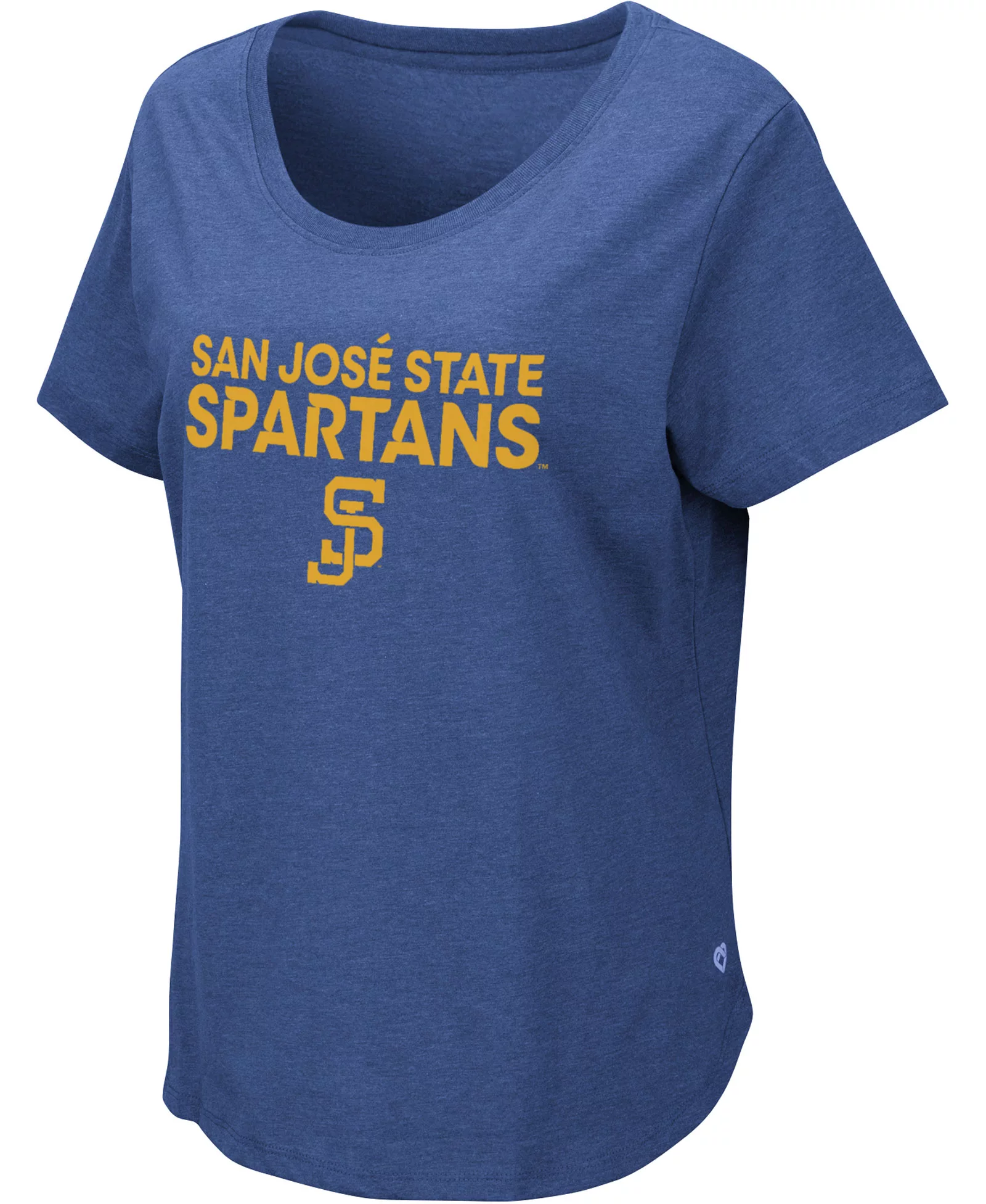 Colosseum Women's San Jose State Spartans Royal T-Shirt
