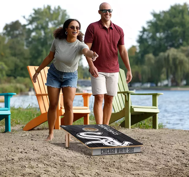 YouTheFan Chicago White Sox 2' x 3' Cornhole Boards 2 YouTheFan Chicago White Sox 2' x 3' Cornhole Boards