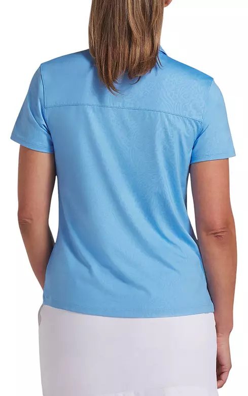 PUMA Women's MATTR Animal Deboss Golf Polo