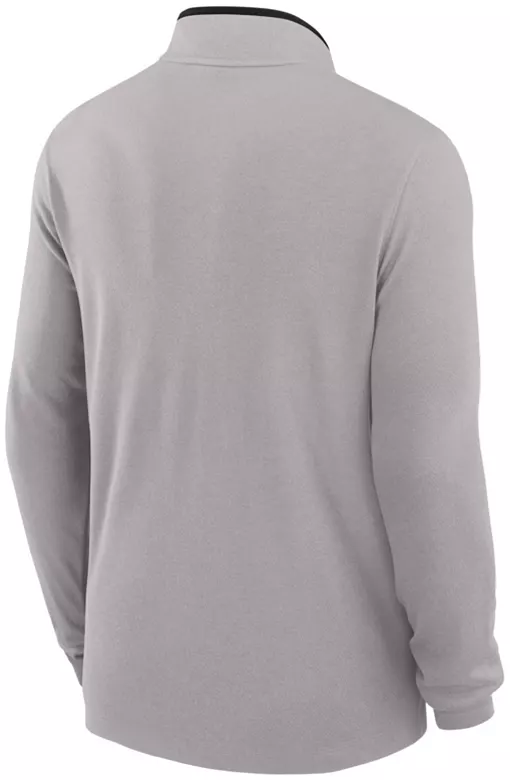 Nike Adult Clemson Tigers Victory Pewter Grey 1/2 Zip Sweater 2 Nike Adult Clemson Tigers Victory Pewter Grey 1/2 Zip Sweater