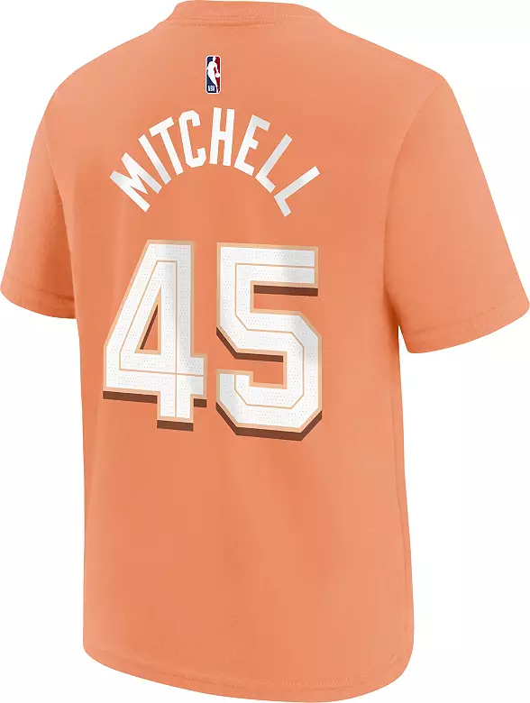 Nike Youth 2025-26 City Edition Cleveland Cavaliers Donovan Mitchell #45 T-Shirt 3 Nike Youth 2025-26 City Edition Cleveland Cavaliers Donovan Mitchell #45 T-Shirt