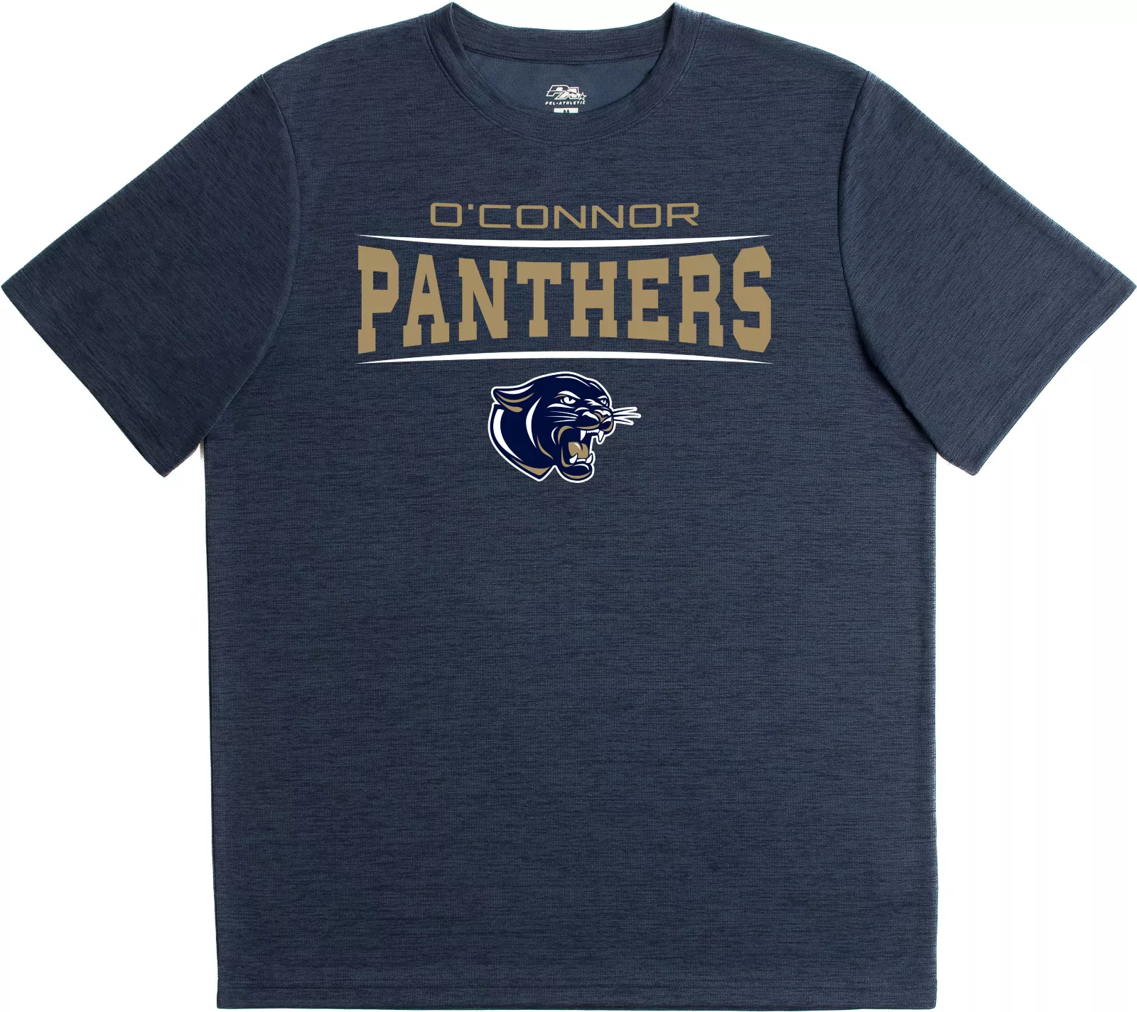 Pel Athletic Men's O'Connor High School Navy Performance T-Shirt 1 Pel Athletic Men's O'Connor High School Navy Performance T-Shirt