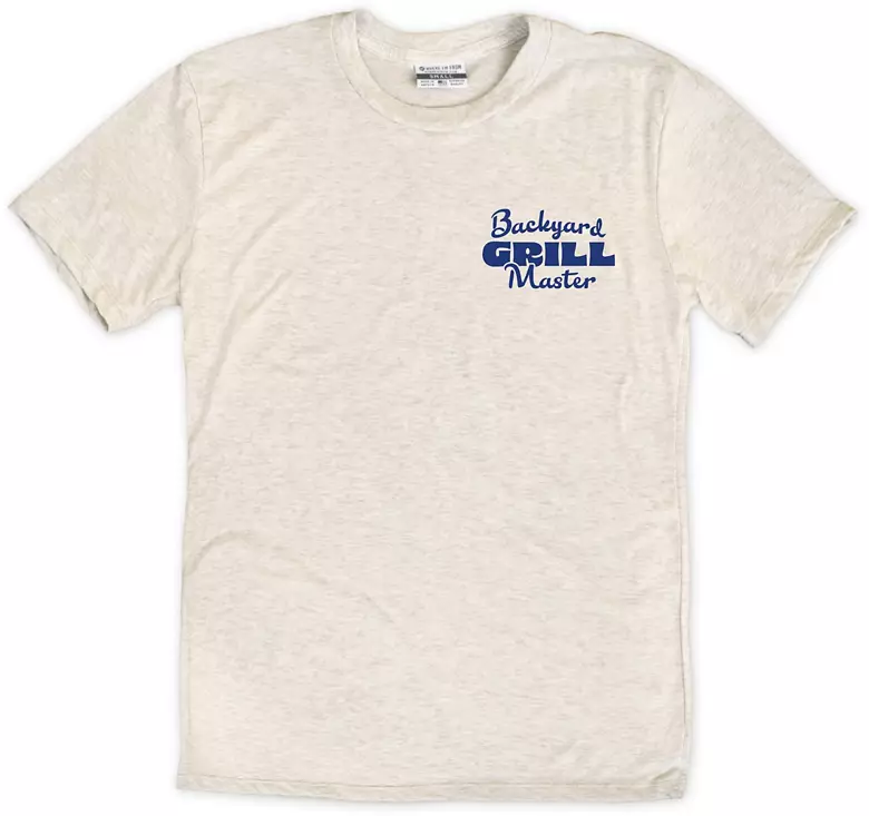 Where I'm From Men's Backyard Grill Master Short Sleeve T-Shirt 2 Where I'm From Men's Backyard Grill Master Short Sleeve T-Shirt