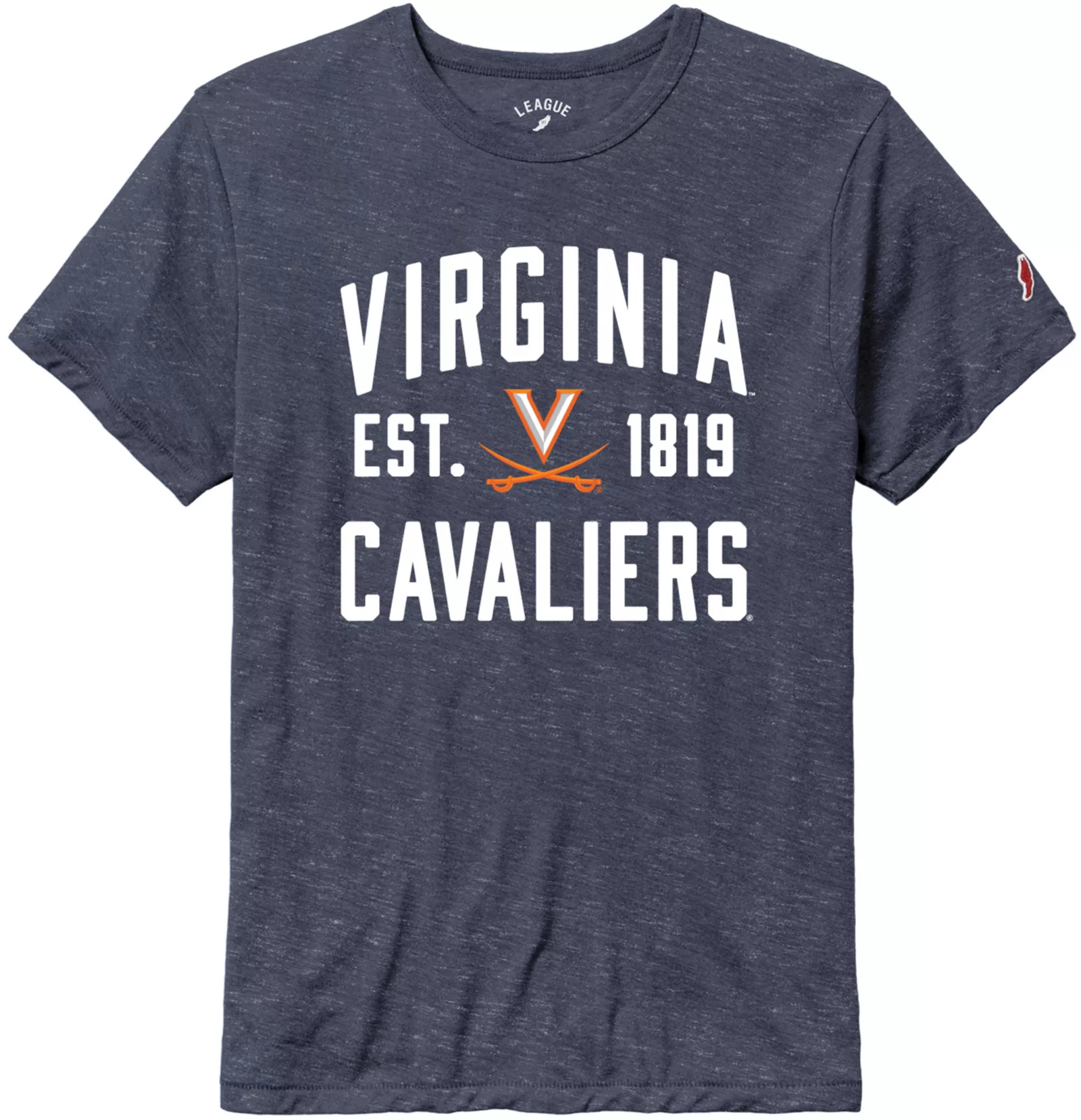League-Legacy Men's Virginia Cavaliers Blue Tri-Blend Victory T-Shirt 1 League-Legacy Men's Virginia Cavaliers Blue Tri-Blend Victory T-Shirt