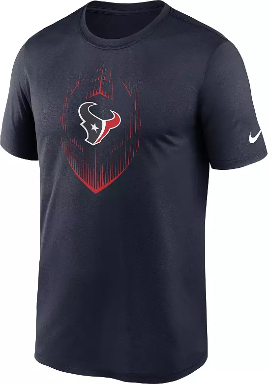 Nike Men's Houston Texans Legend Icon Marine T-Shirt