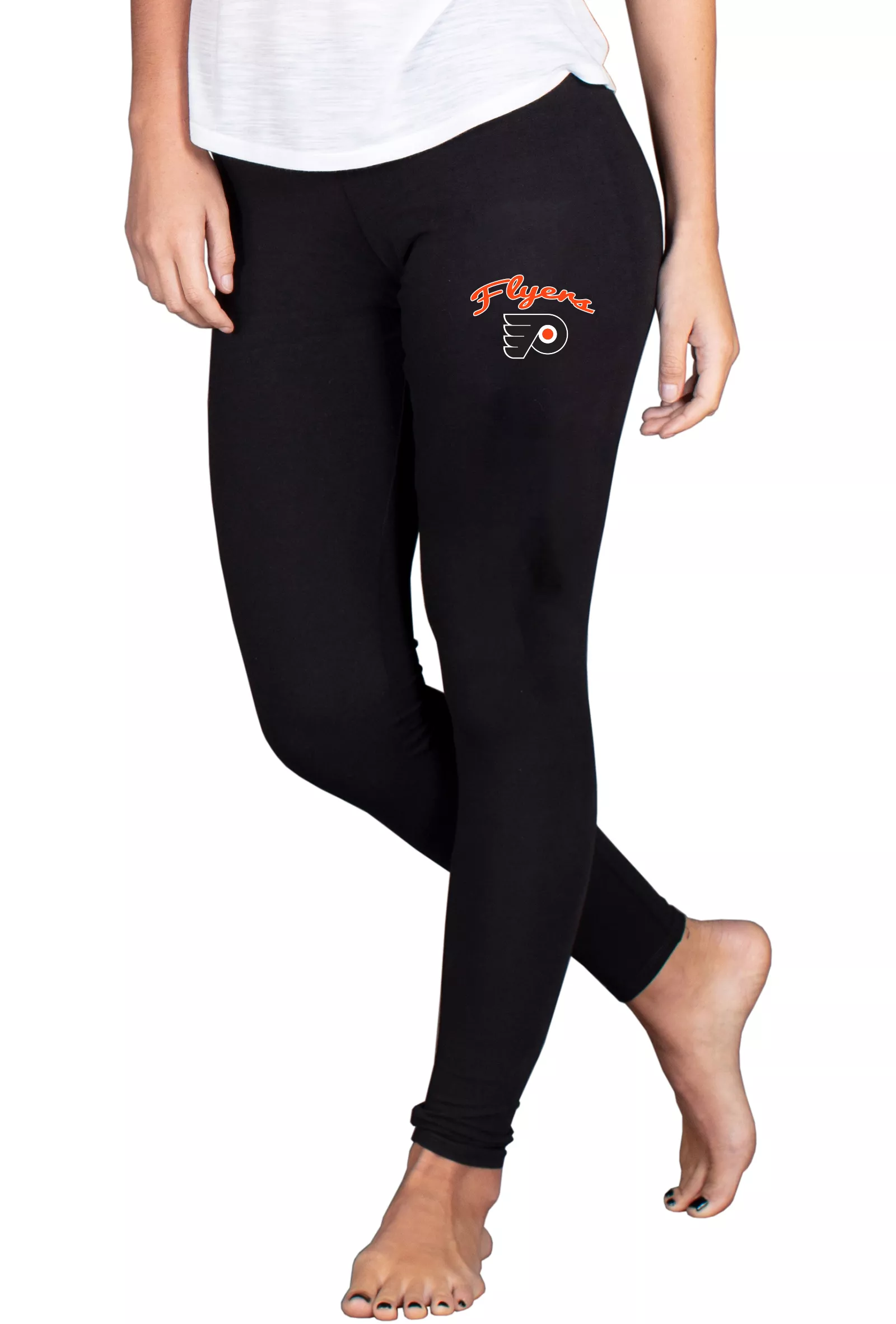 Concepts Sport Women's Philadelphia Flyers Black Fraction Leggings