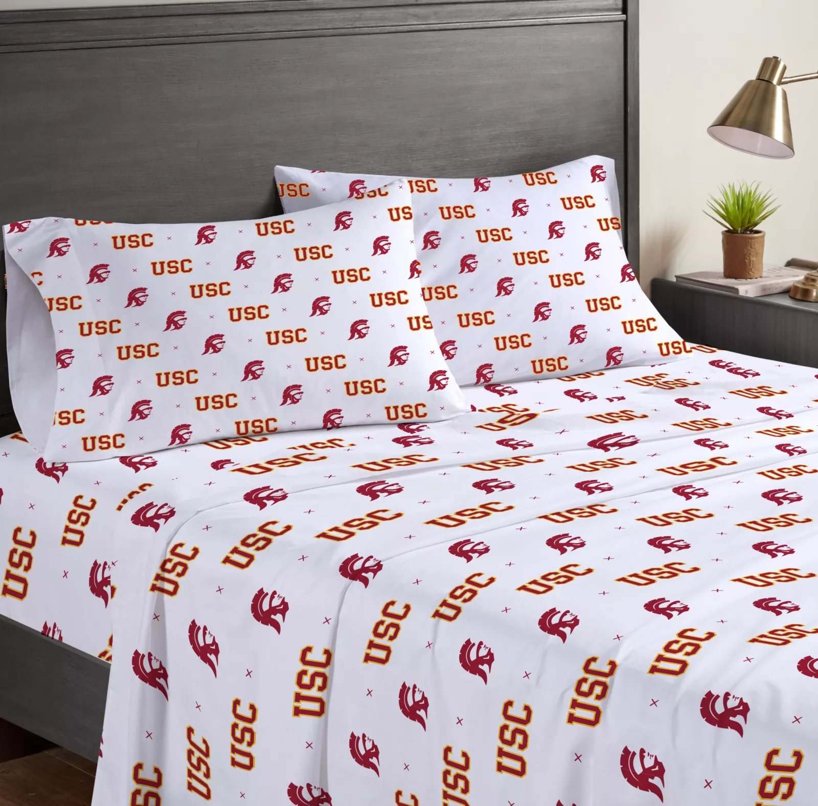 Pegasus NCAA USC Trojans Small X Full Sheet Set