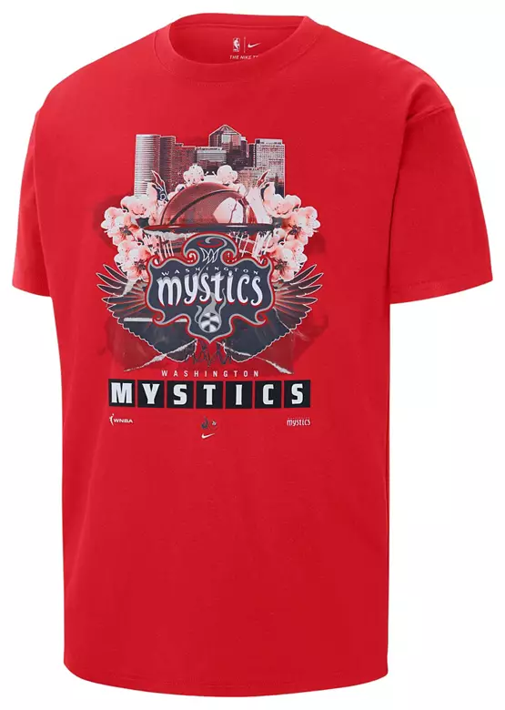 Nike Men's Washington Mystics Red City T-Shirt
