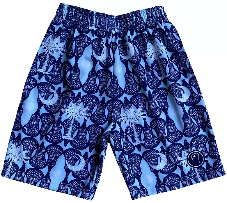 LAX SO HARD Youth Carolina Flag Performance Lacrosse Shorts 1 LAX SO HARD Youth Carolina Flag Performance Lacrosse Shorts