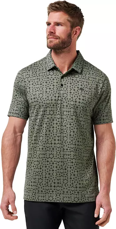TravisMathew Men's Featherweight Caves Golf Polo 1 TravisMathew Men's Featherweight Caves Golf Polo