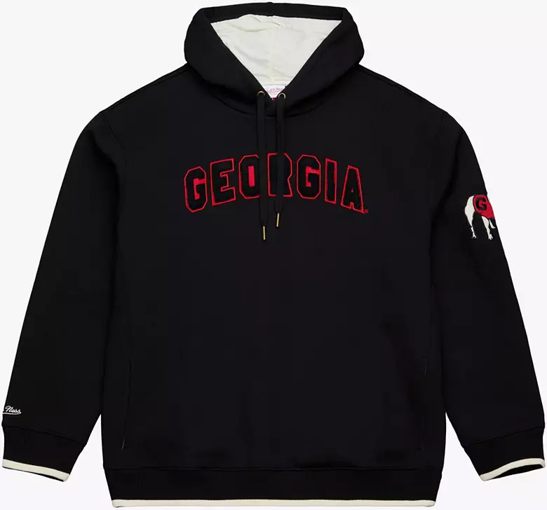 Mitchell & Ness Men's Georgia Bulldogs Black Hoodie