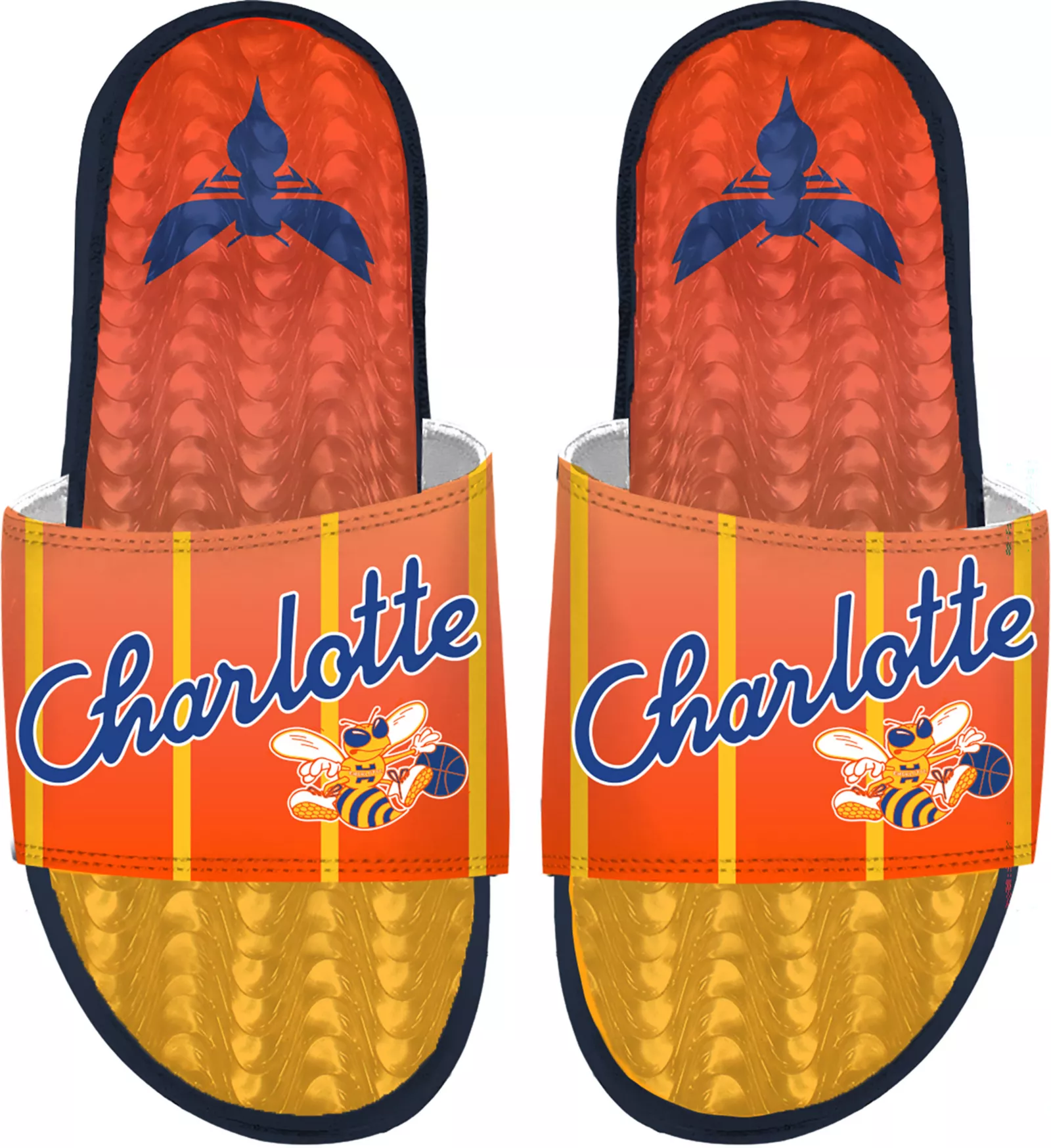ISlide Adult 2025-26 City Edition Charlotte Hornets Gel Slide Sandals 1 ISlide Adult 2025-26 City Edition Charlotte Hornets Gel Slide Sandals
