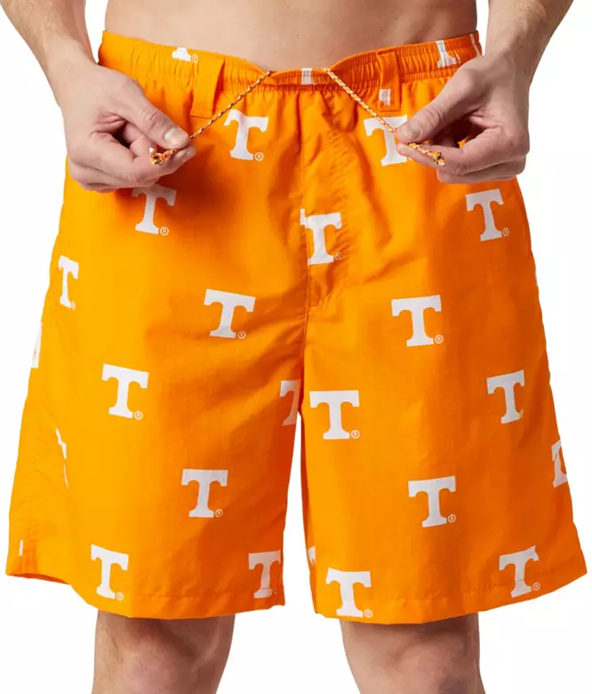 Columbia Men's Tennessee Volunteers Solarize Backcast III Printed Performance Shorts