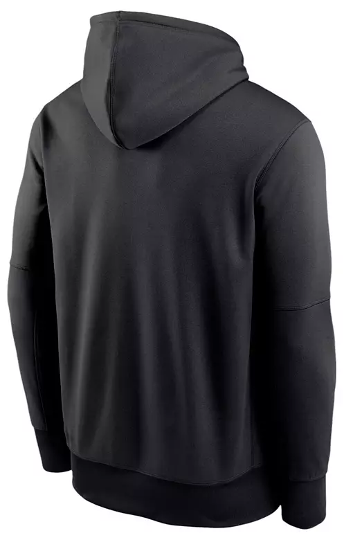 Nike Men's Pittsburgh Steelers Black Therma Icon Pullover Hoodie