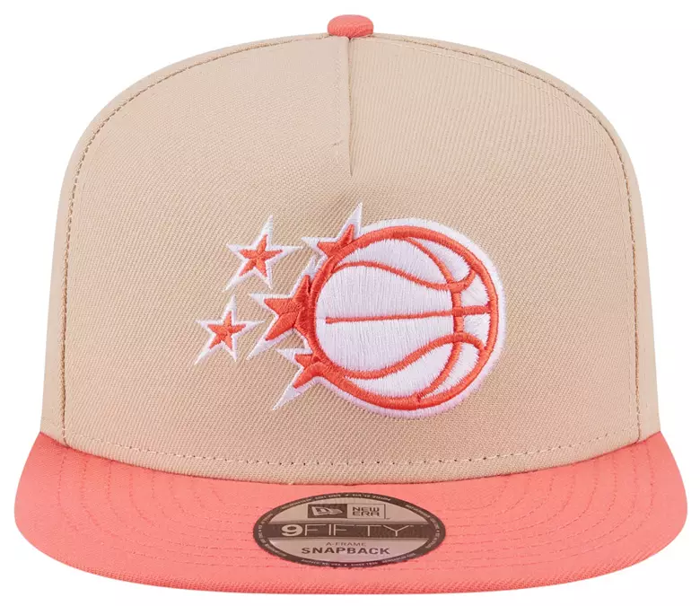 New Era Adult Orlando Magic Tan Two Tone 9Fifty A-Frame Adjustable Hat