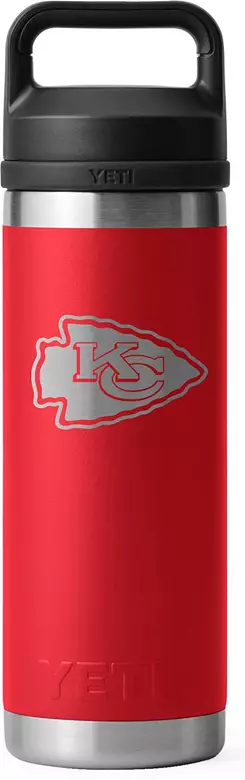 YETI Kansas City Chiefs 18 oz. Rambler Bottle with Chug Cap
