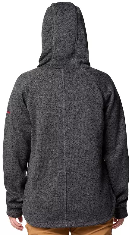 Columbia Women's Ohio State Buckeyes Black Sweater Weather 1/2 Zip Pullover 2 Columbia Women's Ohio State Buckeyes Black Sweater Weather 1/2 Zip Pullover