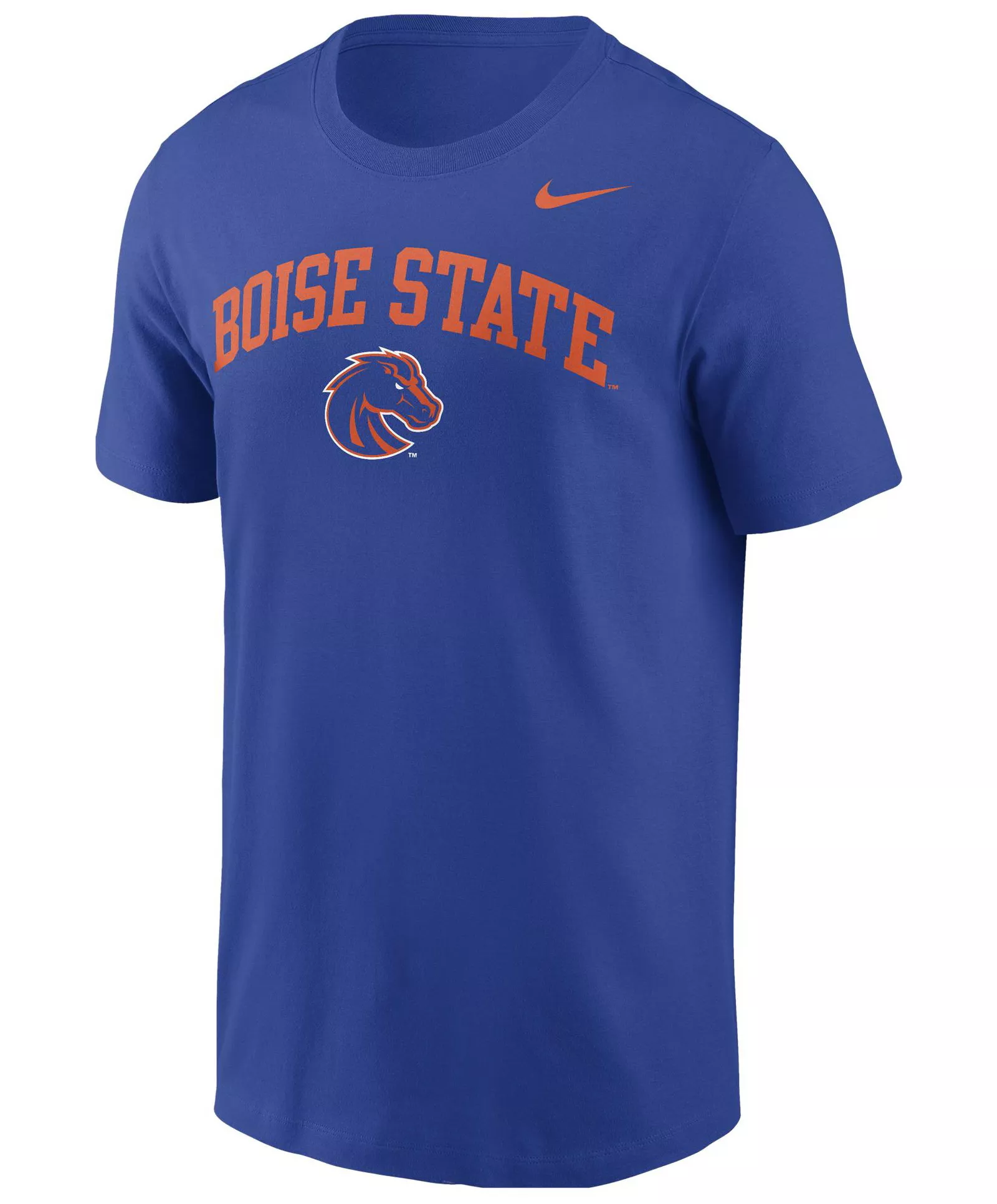 Nike Men's Boise State Broncos Royal Arch Logo T-Shirt