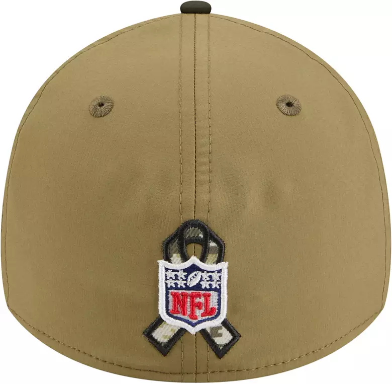New Era Adult San Francisco 49ers Dark Moss Salute To Service 2025 39Thirty Stretch Fit Hat