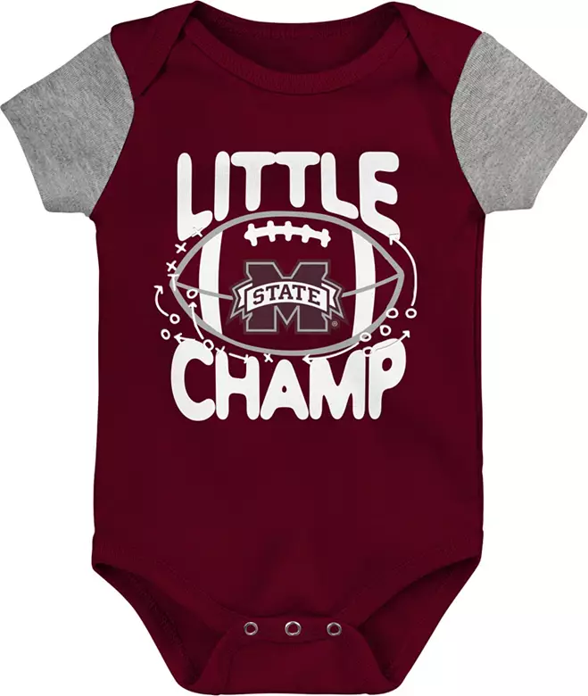 Gen2 Newborn Mississippi State Bulldogs Lil' Champ 3-Piece Set 2 Gen2 Newborn Mississippi State Bulldogs Lil' Champ 3-Piece Set