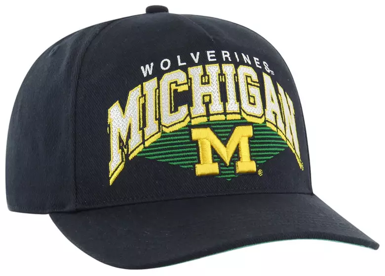 '47 Adult Michigan Wolverines NAVY Pomona Hitch Adjustable Hat
