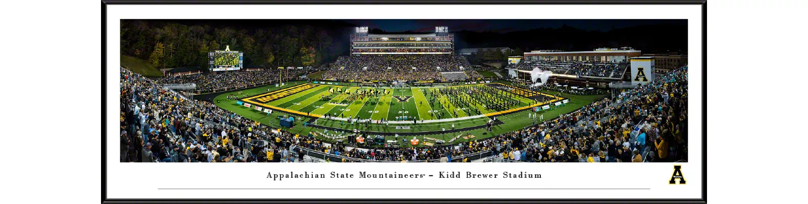 Blakeway Panoramas Appalachian State Mountaineers Standard Framed Picture 1 Blakeway Panoramas Appalachian State Mountaineers Standard Framed Picture