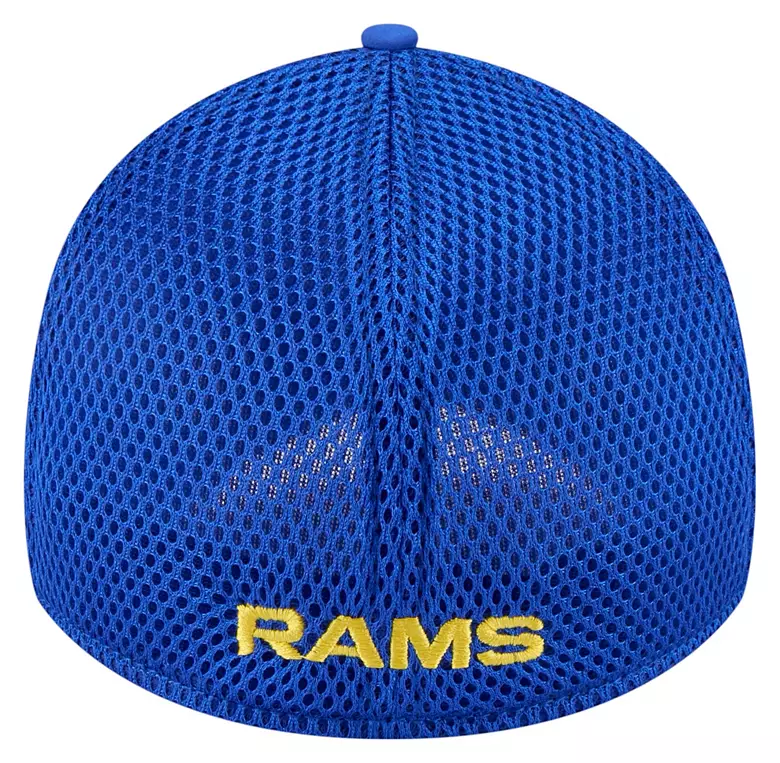 New Era Adult Los Angeles Rams Blue Linear 39Thirty Adjustable Hat 2 New Era Adult Los Angeles Rams Blue Linear 39Thirty Adjustable Hat