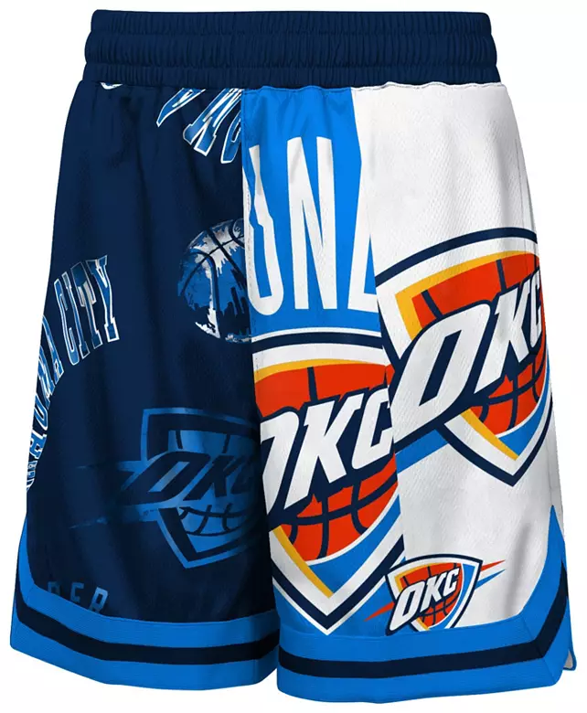 NBA Youth Oklahoma City Thunder NAVY Baller Shorts