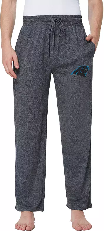 Concepts Sport Men's Carolina Panthers Quest Charcoal Jersey Pants