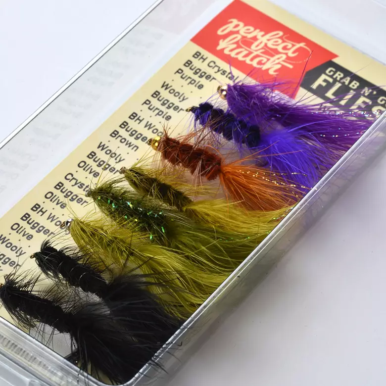 Perfect Hatch Grab N Go Wooly Bugger Flies