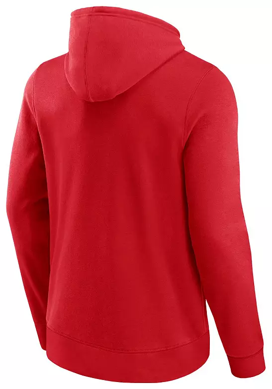 Logo Athletic Men's San Diego State Aztecs Red/Black Hoodie