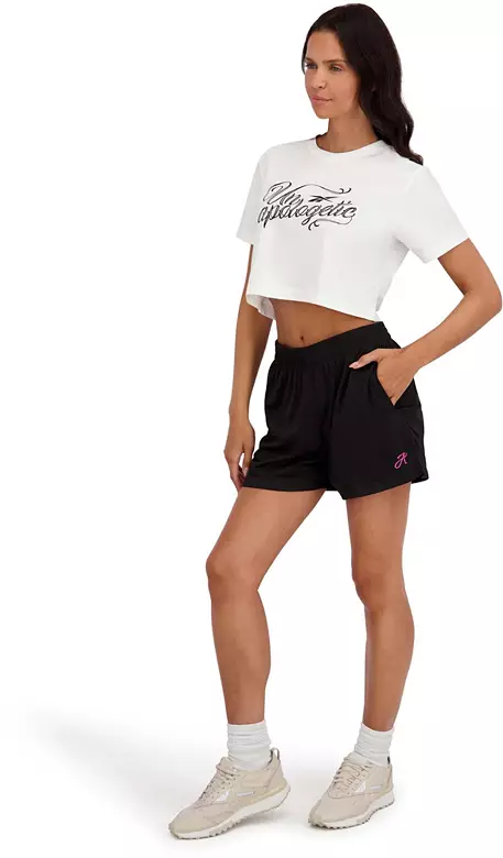 Reebok Women's Angel Reese Unapologetic Cropped Tee