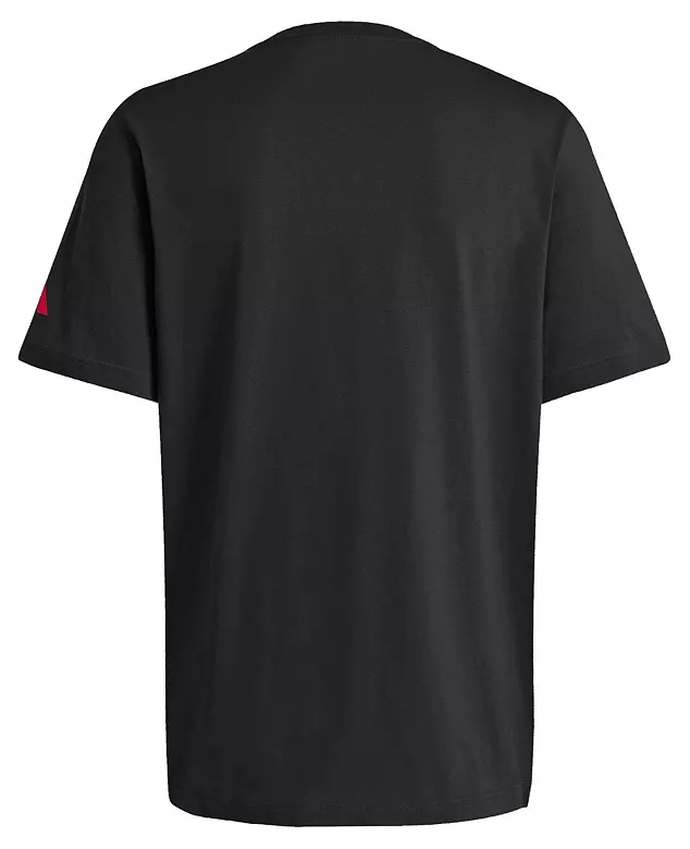 adidas Men's Texas Tech Red Raiders Black Football Refresh T-Shirt 2 adidas Men's Texas Tech Red Raiders Black Football Refresh T-Shirt